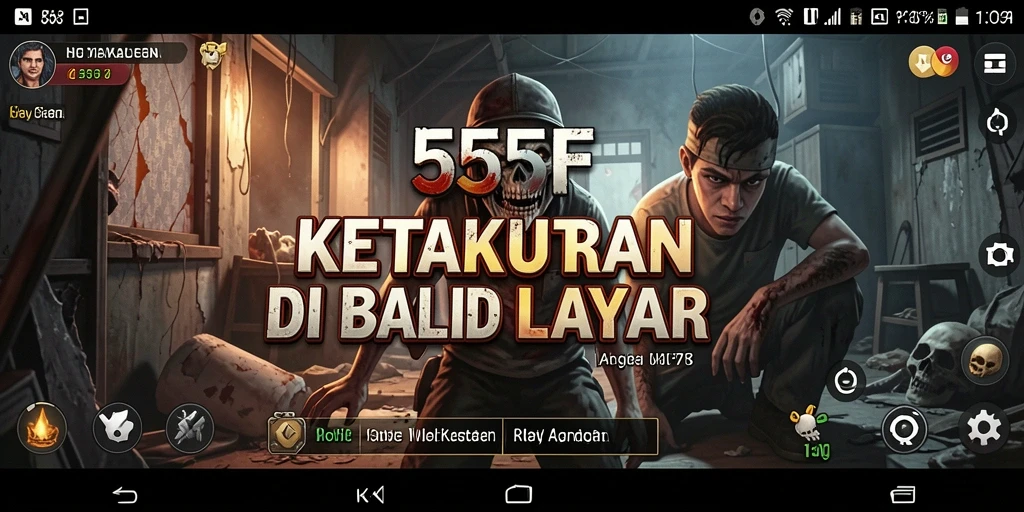 Gameplay menakutkan di dunia Horror penuh ketegangan.