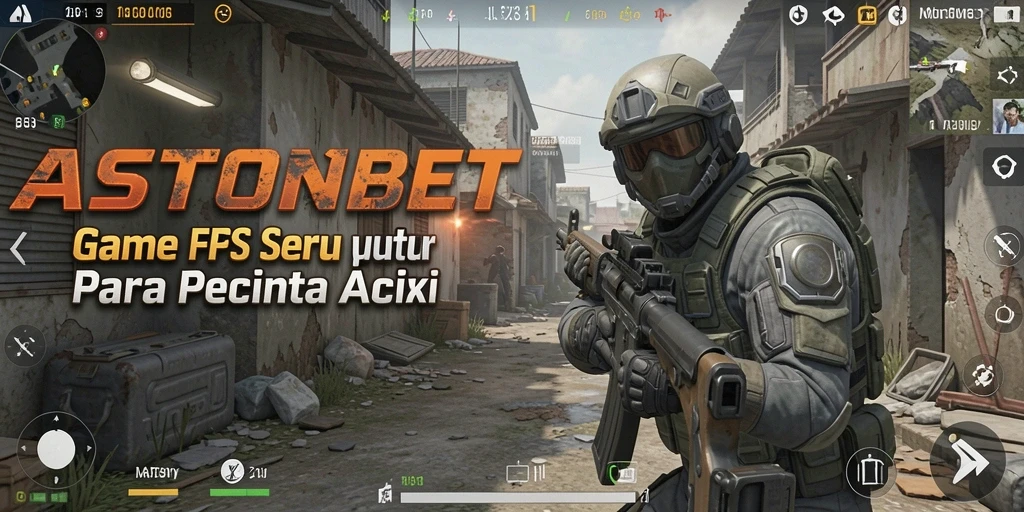 Tampilan gameplay seru di ASTONBET dengan aksi tembak-menembak yang mendebarkan.