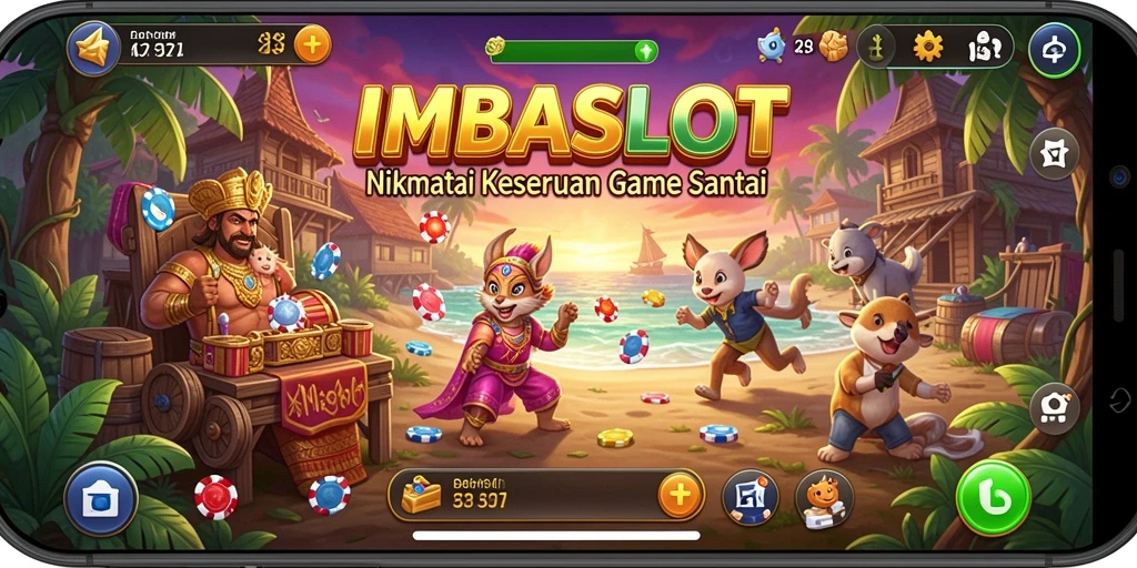 Tampilan gameplay IMBASLOT yang seru dan menarik.