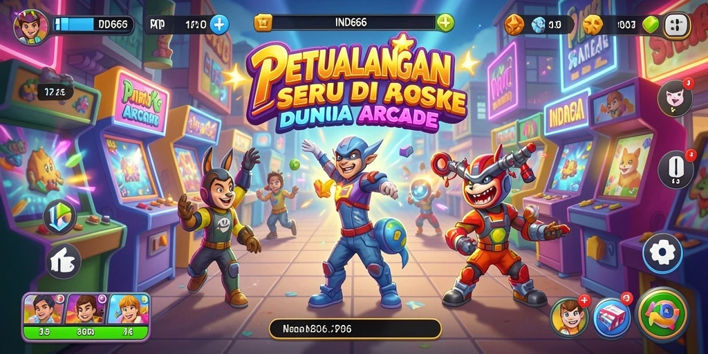 Gameplay mendebarkan IND666 dengan karakter unik dan level menantang.