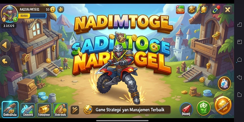 Tampilan gameplay NADIMTOGEL yang menantang dan menarik.