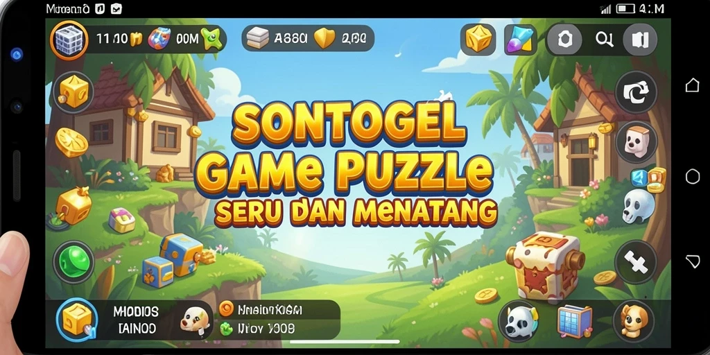 Tampilan menarik dari gameplay SONTOGEL yang penuh teka-teki.