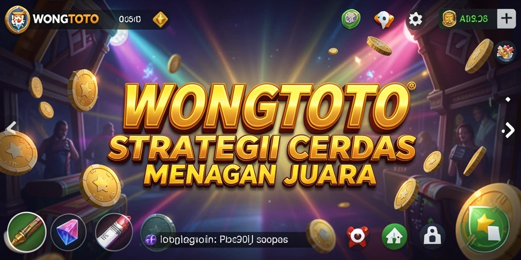 Tampilan gameplay menantang di WONGTOTO.
